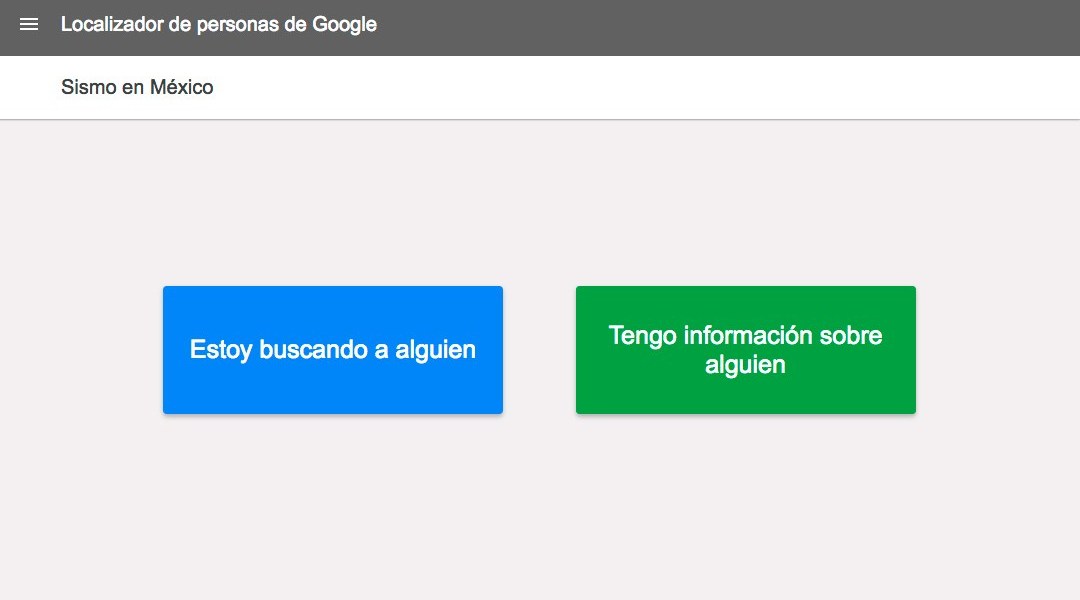 Resultado de imagen para localizador de personas google